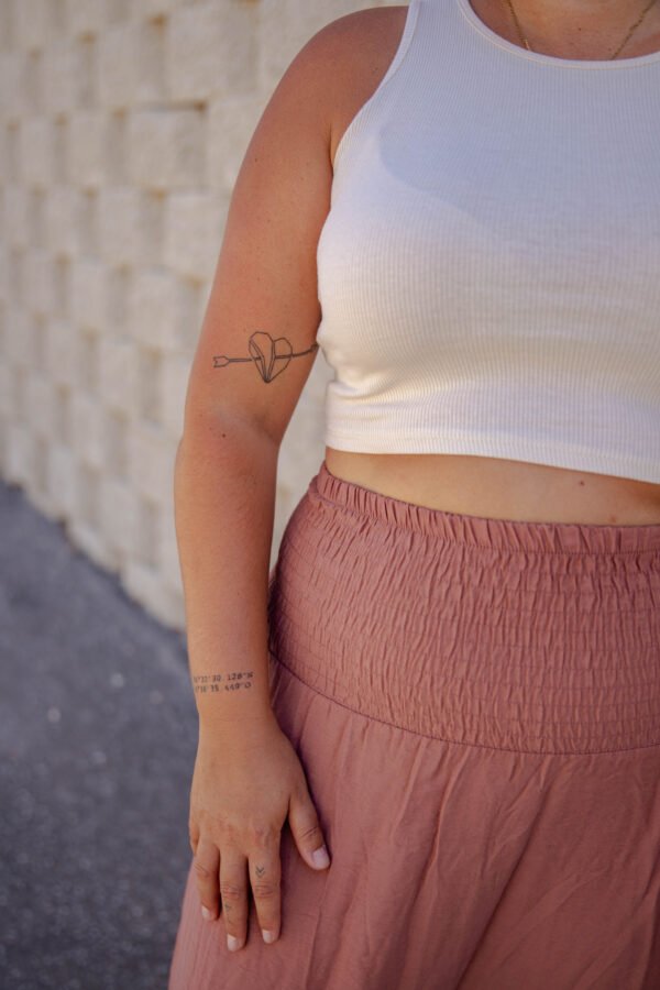 Falda larga bohemia cintura elástica rosa princesa