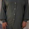 Conjunto dos piezas camisa y pantalón verde caqui