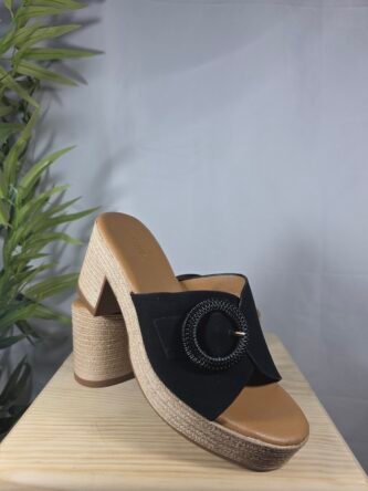 Cuñas Alejandra color negro