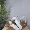 Sandalias Lola con plataforma color blanco