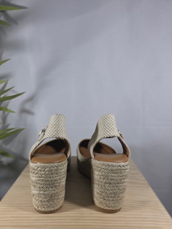 Cuñas María color beige