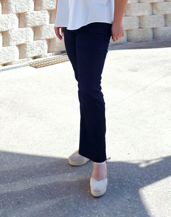 Vaquero acampanados, azul oscuro