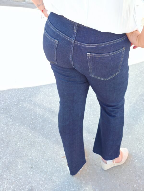 Vaquero acampanados, azul oscuro