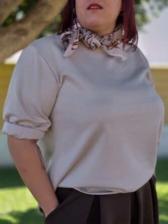 Jerséis/sudadera color beige