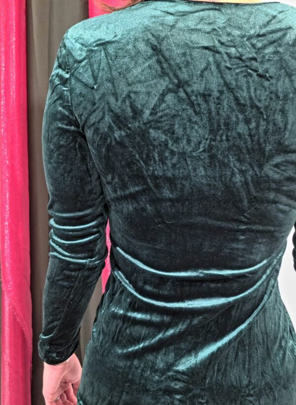 Vestido noche de fiesta, verde Esmeralda