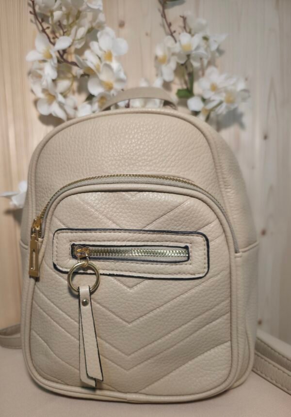 Mochila beige Olivia