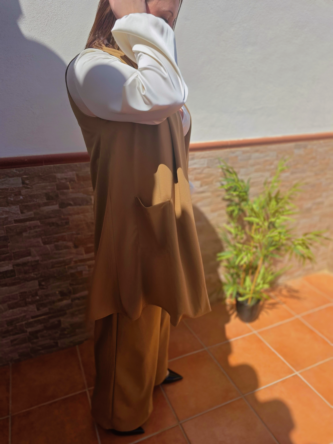 456abc456abc456abc Conjunto dos piezas color Camel