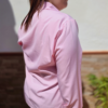 Camisa ejecutiva manga larga rosa princesa